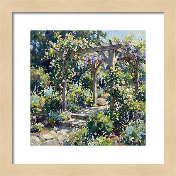 Blooming Pergola Serenity