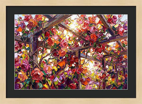 Blooming Rose Arbor