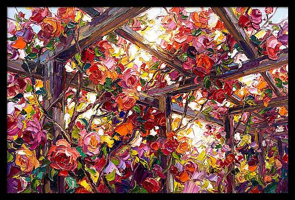 Blooming Rose Arbor