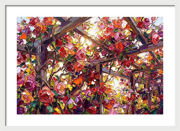 Blooming Rose Arbor