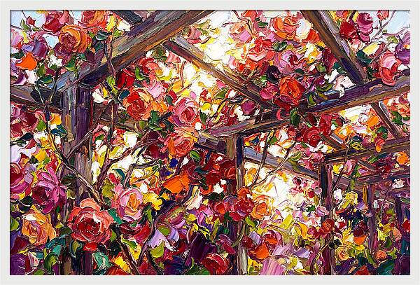 Blooming Rose Arbor