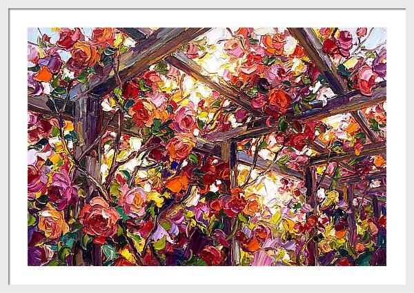 Blooming Rose Arbor