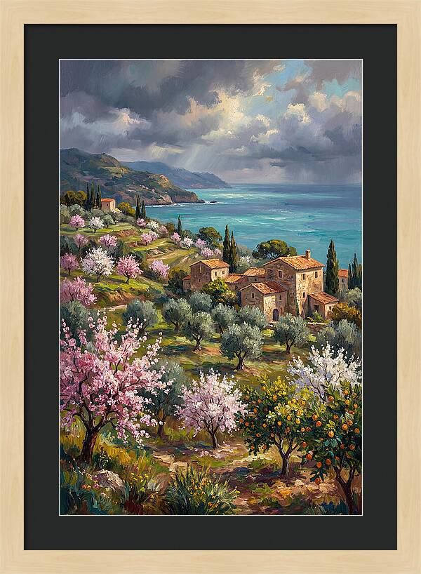 Blooming Tranquility In Spring