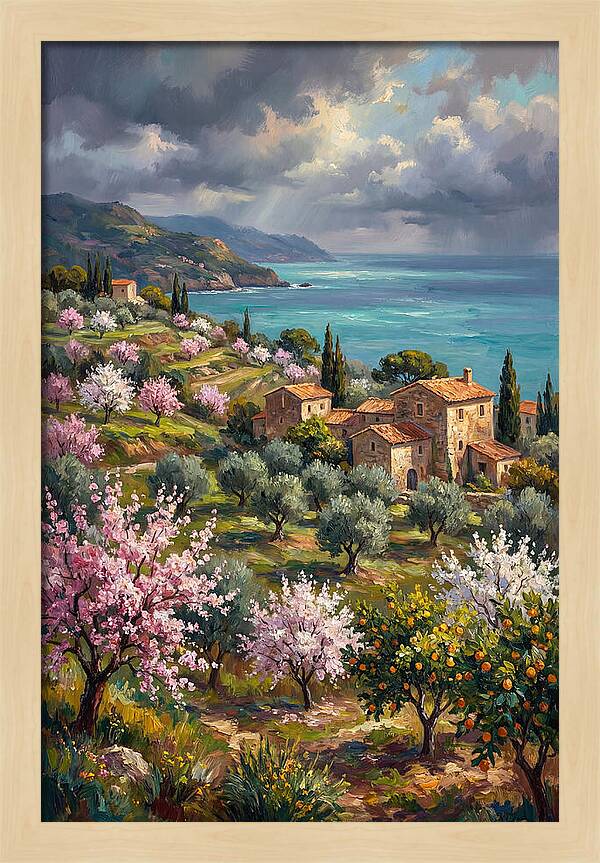 Blooming Tranquility In Spring