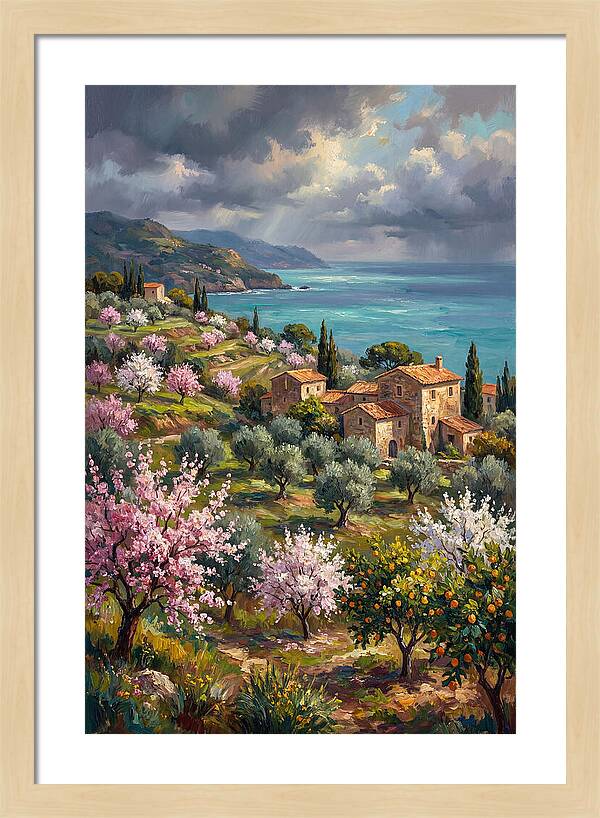 Blooming Tranquility In Spring
