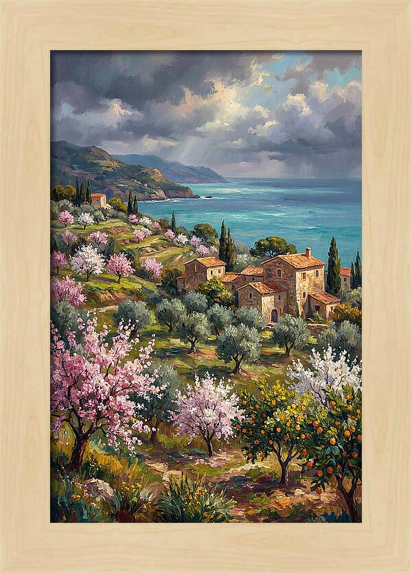 Blooming Tranquility In Spring