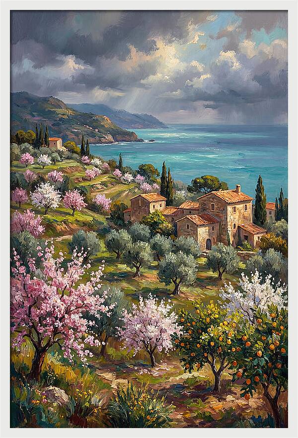 Blooming Tranquility In Spring