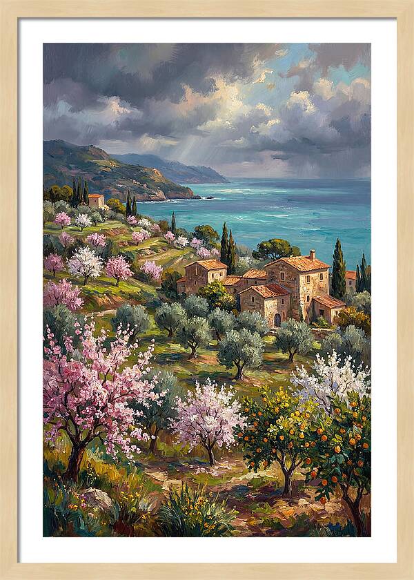 Blooming Tranquility In Spring