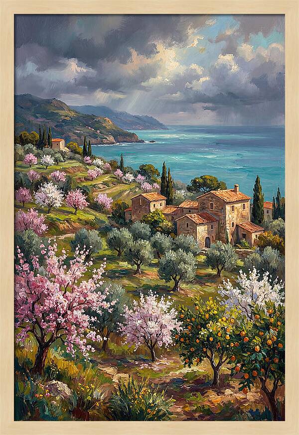 Blooming Tranquility In Spring