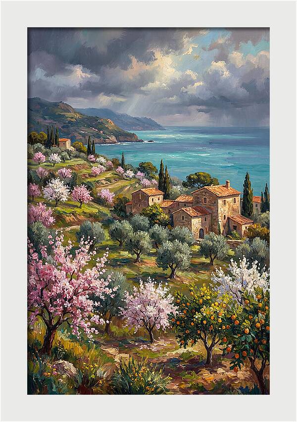 Blooming Tranquility In Spring