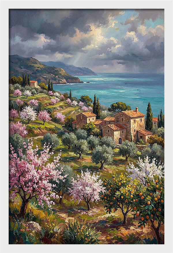 Blooming Tranquility In Spring