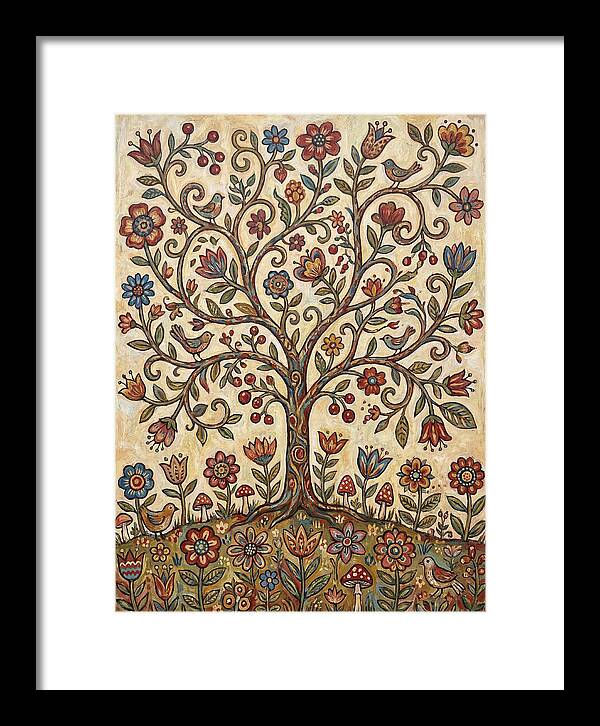 Blossom Tree Folk Art