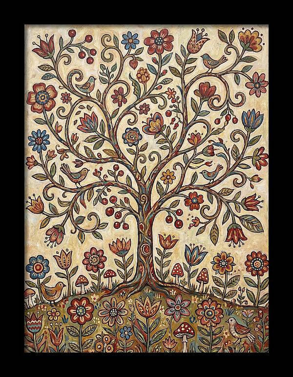 Blossom Tree Folk Art