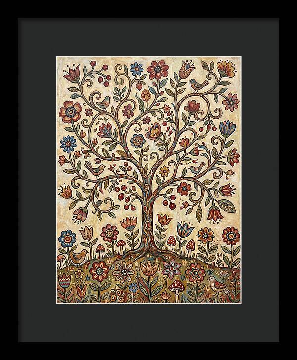 Blossom Tree Folk Art