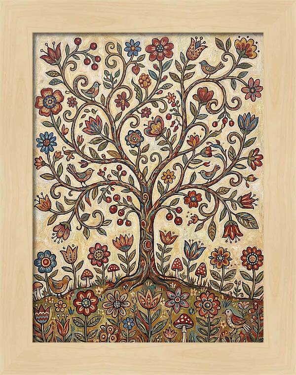 Blossom Tree Folk Art