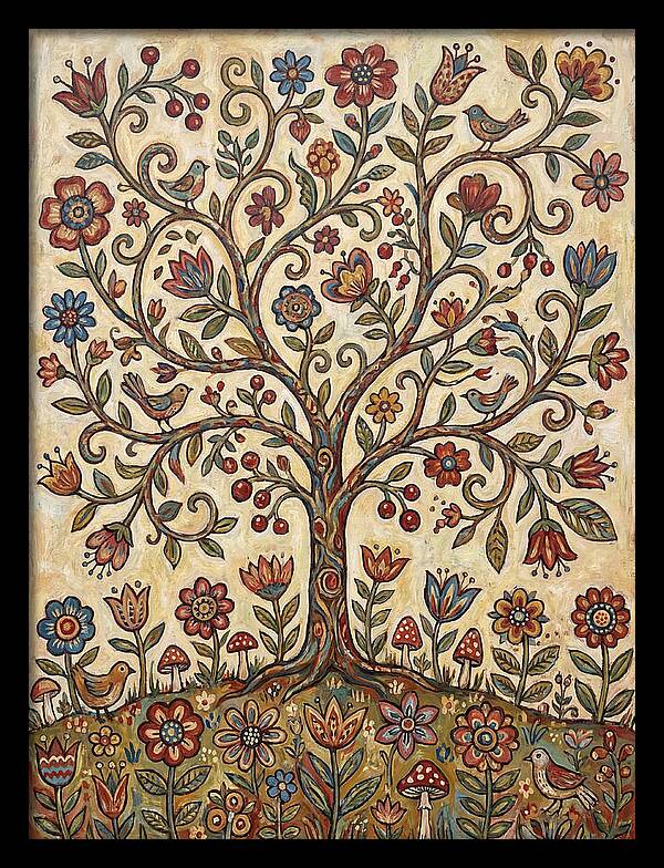 Blossom Tree Folk Art