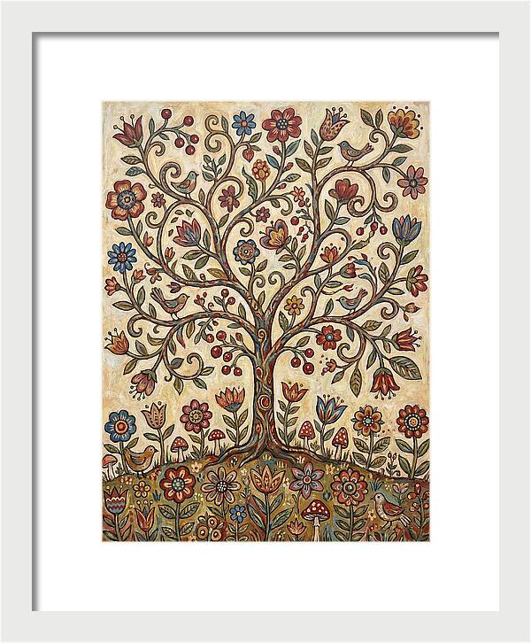 Blossom Tree Folk Art
