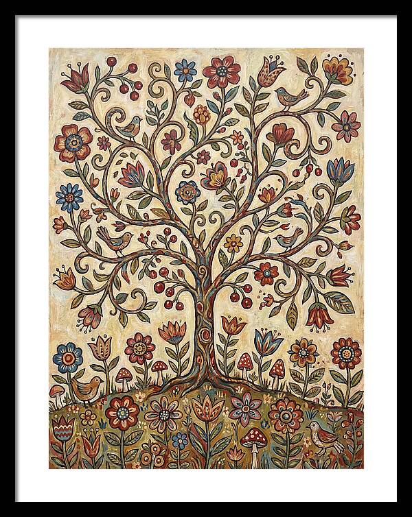Blossom Tree Folk Art