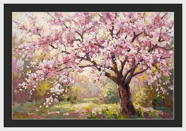 Blossom Tree In Full Bloom