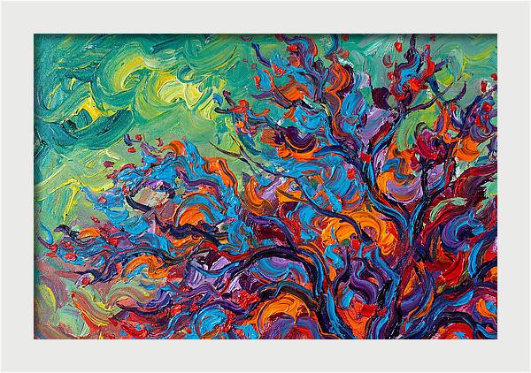 Blossom Tree In Vibrant Colors