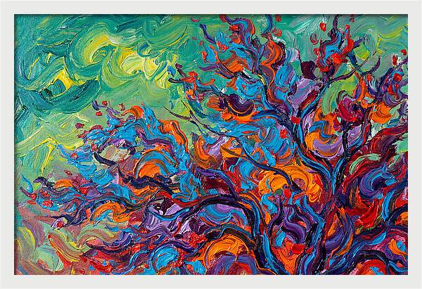 Blossom Tree In Vibrant Colors