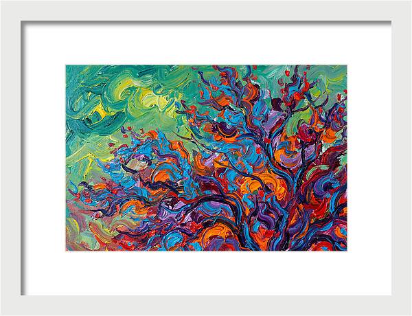 Blossom Tree In Vibrant Colors
