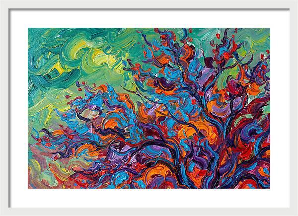 Blossom Tree In Vibrant Colors