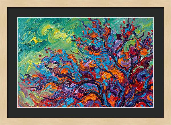 Blossom Tree In Vibrant Colors