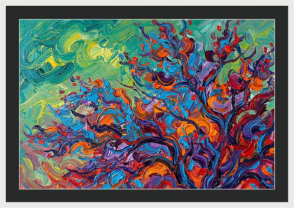 Blossom Tree In Vibrant Colors
