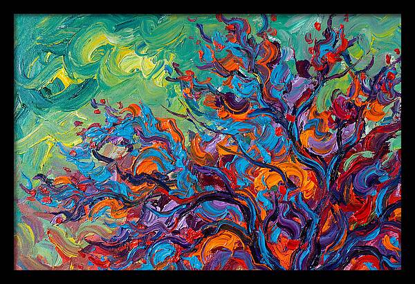 Blossom Tree In Vibrant Colors