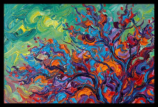 Blossom Tree In Vibrant Colors