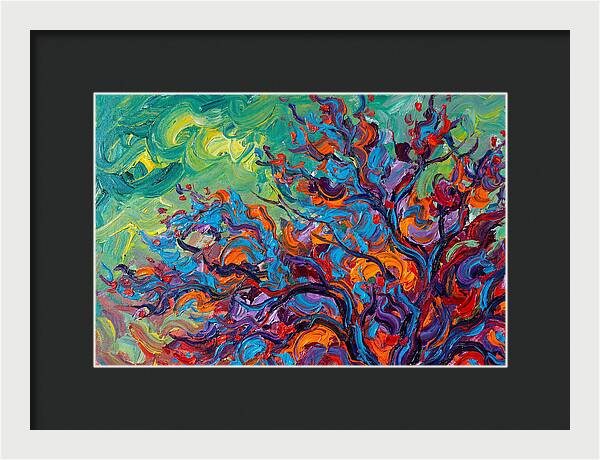 Blossom Tree In Vibrant Colors