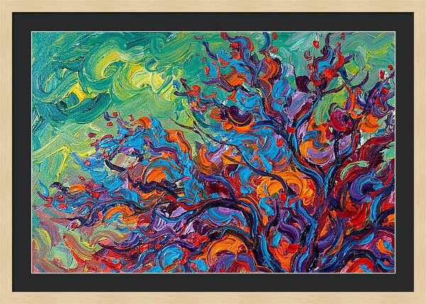 Blossom Tree In Vibrant Colors