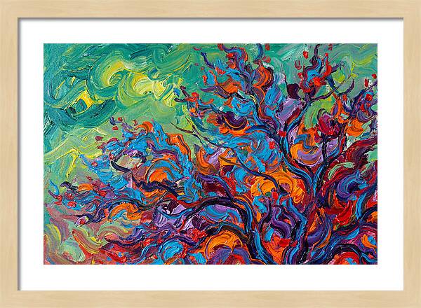 Blossom Tree In Vibrant Colors