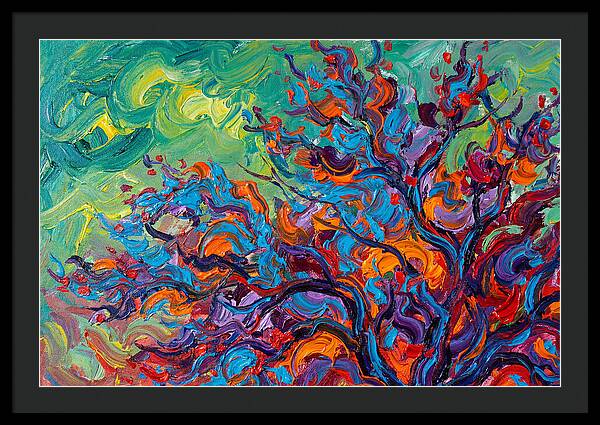 Blossom Tree In Vibrant Colors