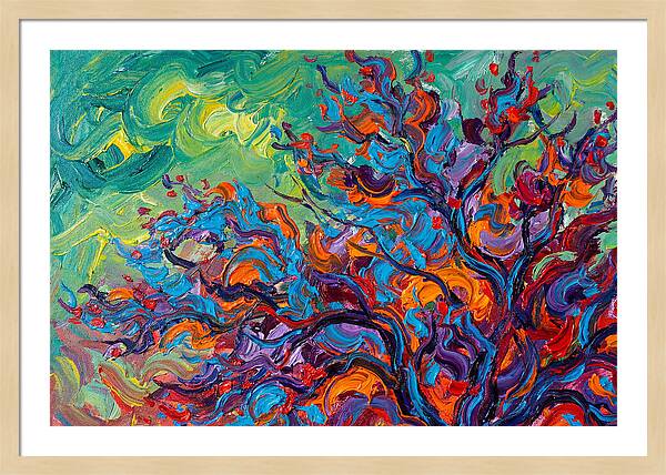 Blossom Tree In Vibrant Colors