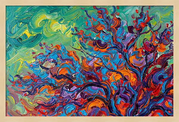 Blossom Tree In Vibrant Colors