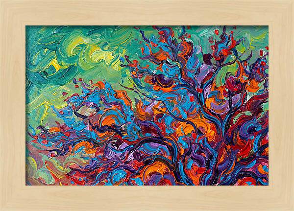 Blossom Tree In Vibrant Colors
