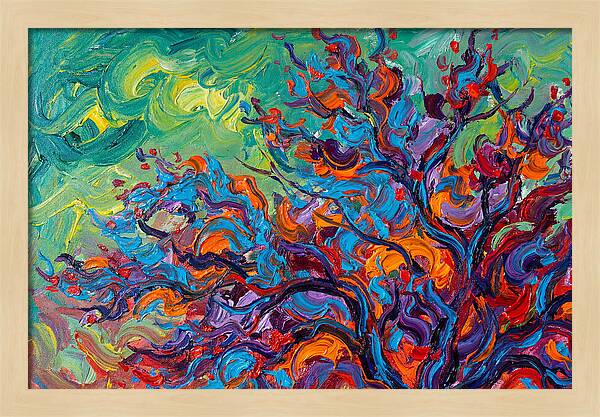 Blossom Tree In Vibrant Colors
