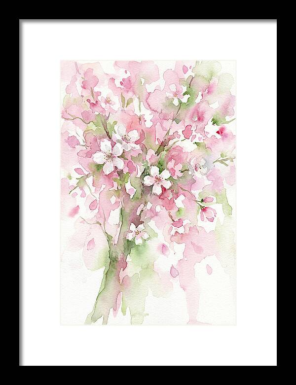 Blossom Tree In Watercolor
