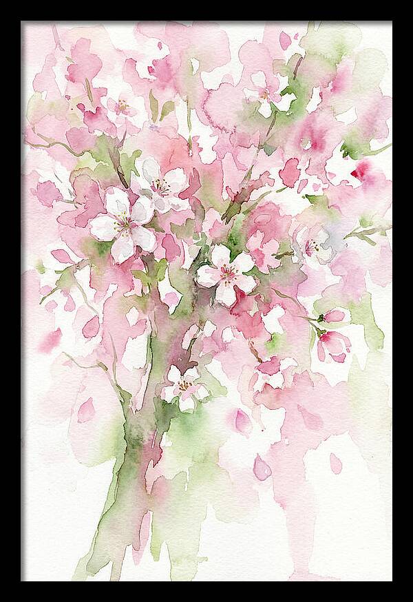 Blossom Tree In Watercolor