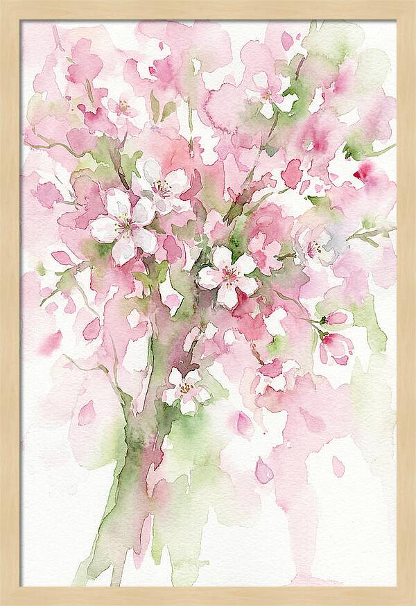 Blossom Tree In Watercolor