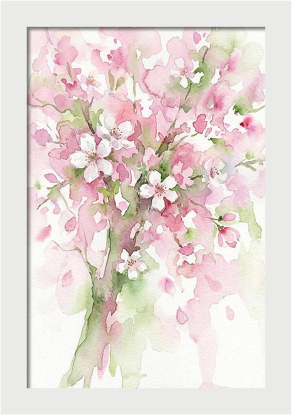 Blossom Tree In Watercolor