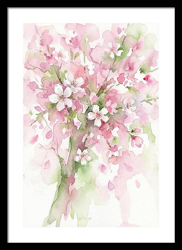 Blossom Tree In Watercolor