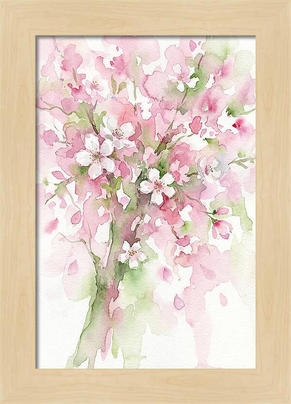 Blossom Tree In Watercolor