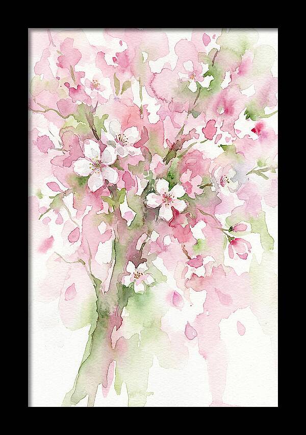 Blossom Tree In Watercolor