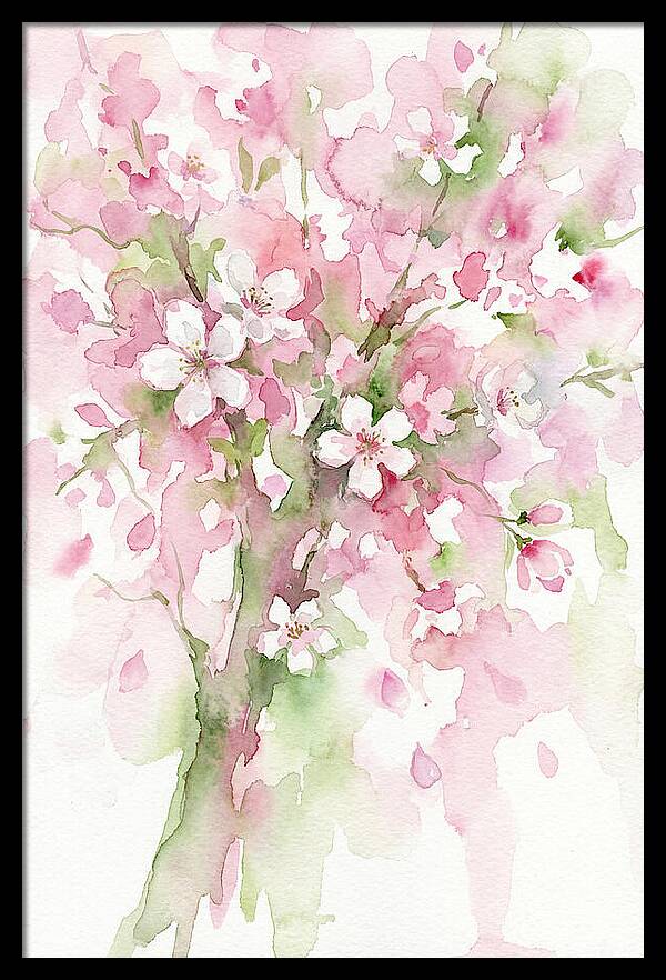 Blossom Tree In Watercolor