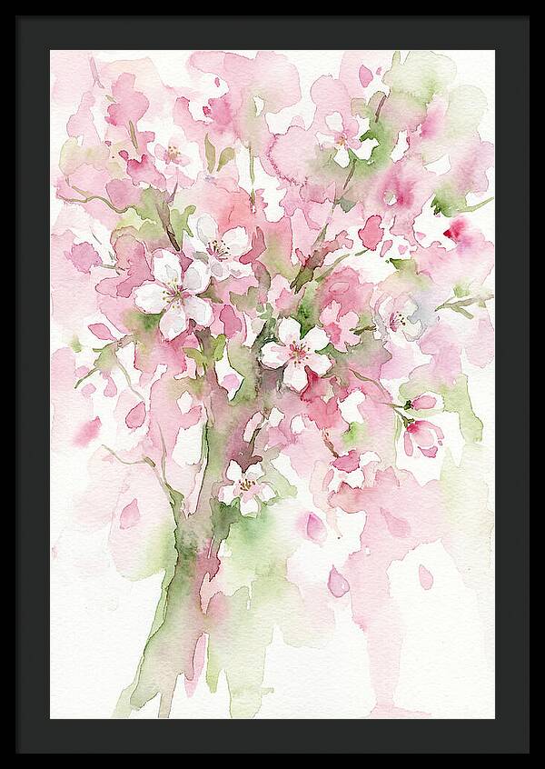 Blossom Tree In Watercolor