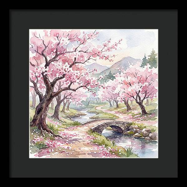 Blossoms Along The Path 1697