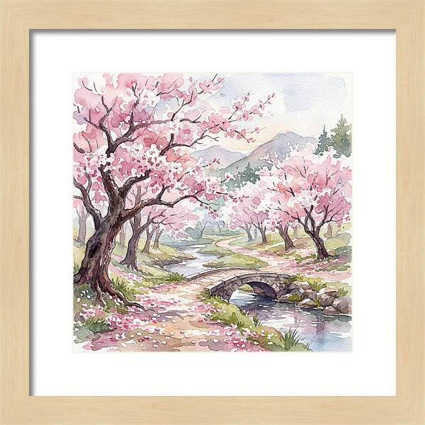 Blossoms Along The Path 1697
